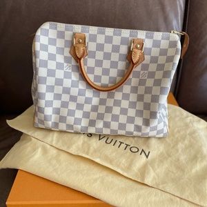 Preloved authentic Louis Vuitton Damier Azur